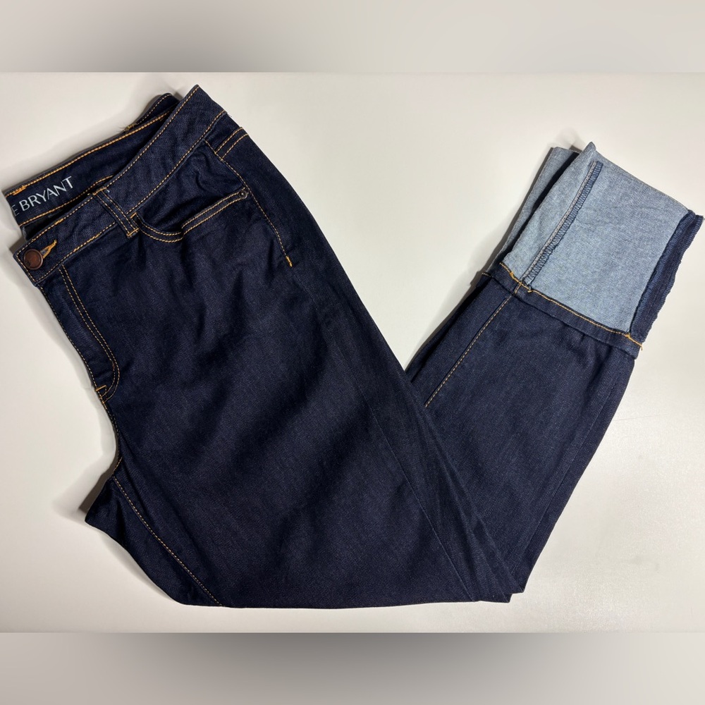 Lane Bryant Dark Wash Straight Leg Jeans Size 16 Capsule Wardrobe Denim